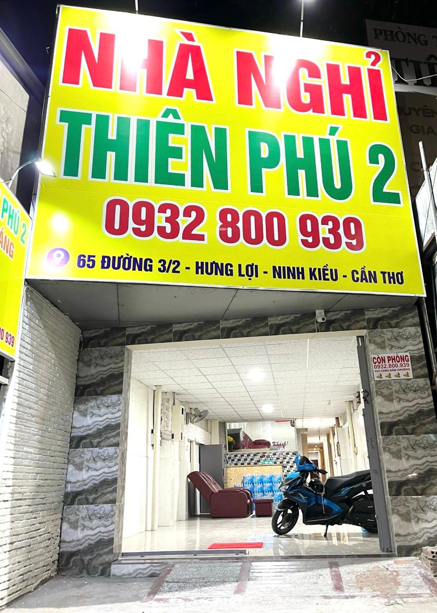Hotel Nha Nghi Thien Phu 2 à Cai Rang Extérieur photo